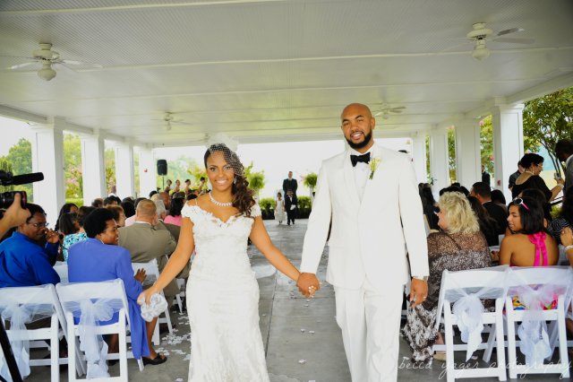 nashville wedding, gaylord springs, bride, groom, ceremony, down the aisle